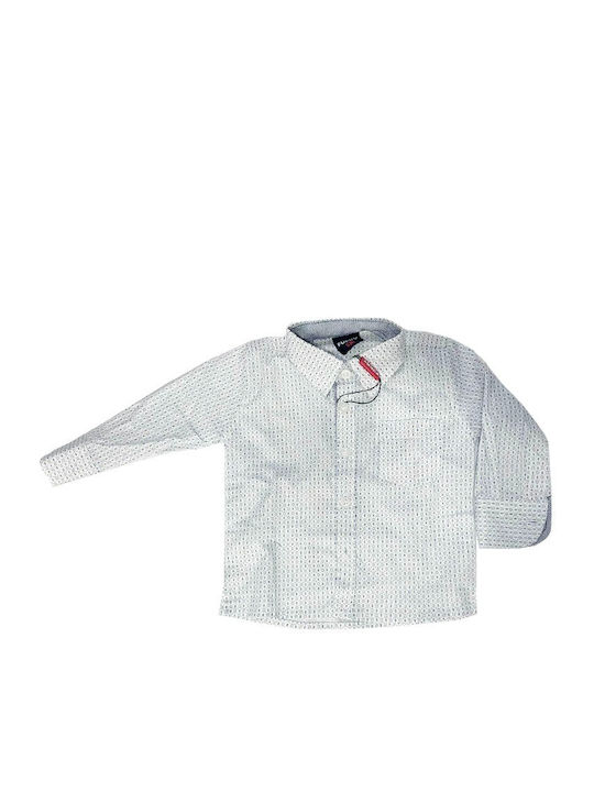 Funky Kids Polka Dot Shirt White