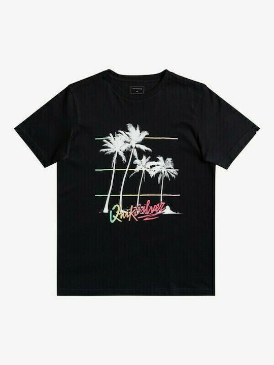 Kids' T-shirt Black Over the Mountain