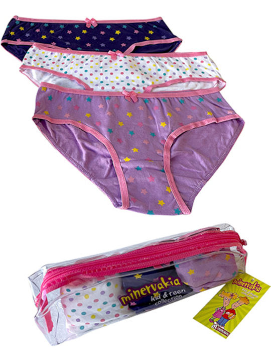 Minerva Stars Set pentru copii cu chiloței Multicolore 3buc