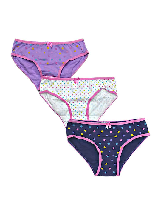 Minerva Stars Set pentru copii cu chiloței Multicolore 3buc