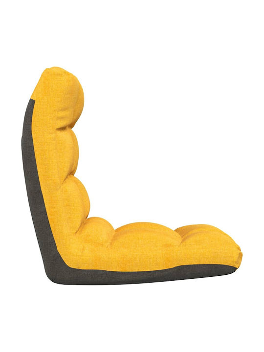 Multifunctional Bean Bag Chair Waterproof Mustard 50x64x58cm