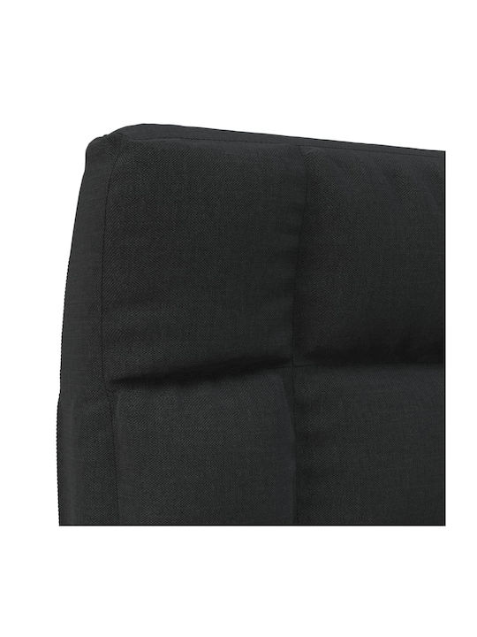 Multifunctional Bean Bag Chair Waterproof Black 50x64x58cm