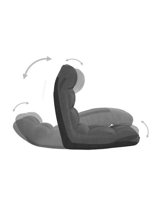 Multifunctional Bean Bag Chair Waterproof Dark Gray 50x54x58cm