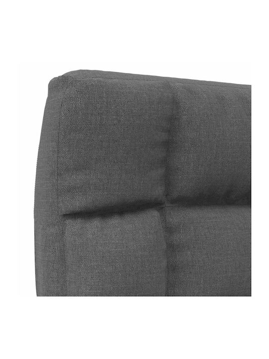 Multifunctional Bean Bag Chair Waterproof Dark Gray 50x54x58cm