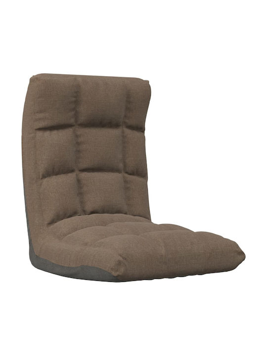 Πολυμορφική Πουφ Πολυθρόνα Αδιάβροχη Taupe 50x64x58cm