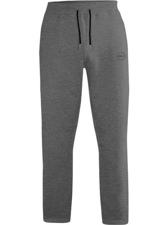 Supercotton Bootcut 17-17028 Sweatpants with Elastic Charcoal