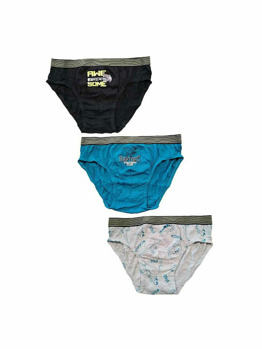Minerva Kids' Set with Briefs Multicolored 3pcs Minerva Kids' Set with Briefs Multicolored 3pcs
