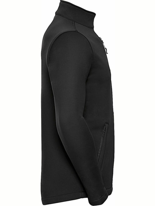 Russell Europe Smart Unisex Διαφημιστική Ζακέτα Μακρυμάνικη σε Μαύρο Χρώμα