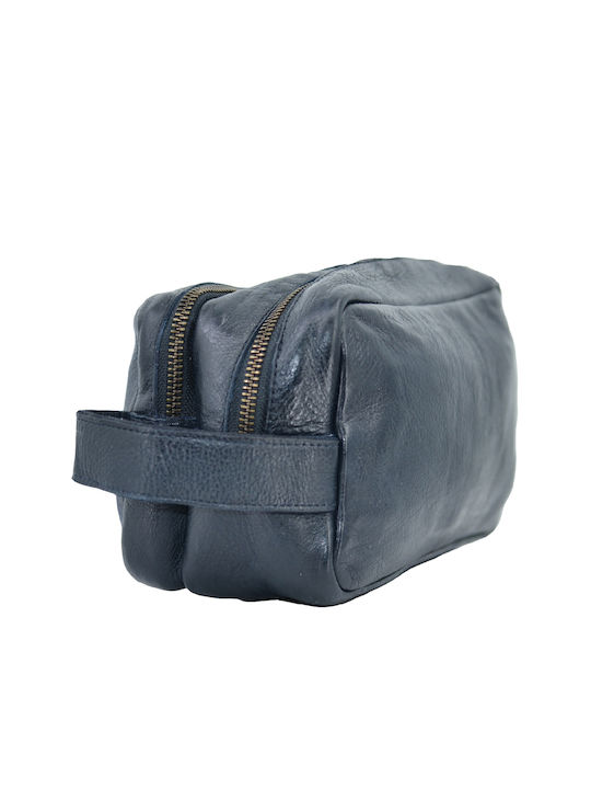 Leather 100 LEATHER BAG-NESER CODE: 04-BAG-ILBS-6004 (BLUE)