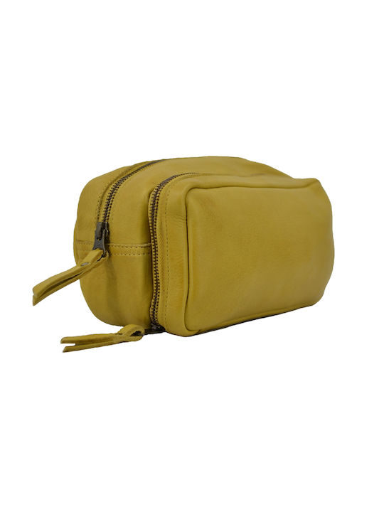 Leather 100 LEATHER BAG-NESER CODE: 04-BAG-ILBS-6004 (D.YELLOW)