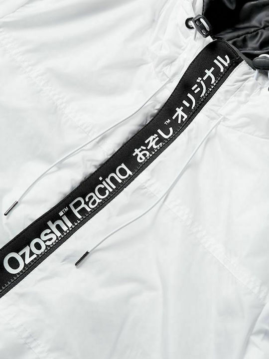 Ozoshi Ginza Herren Winter Jacke Lässig Weiß