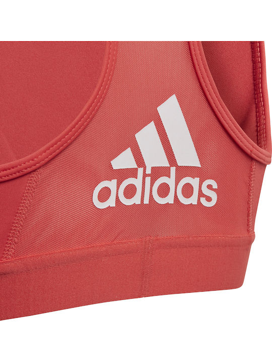 adidas Alphaskin Don't Rest Παιδικό Μπουστάκι Ροζ