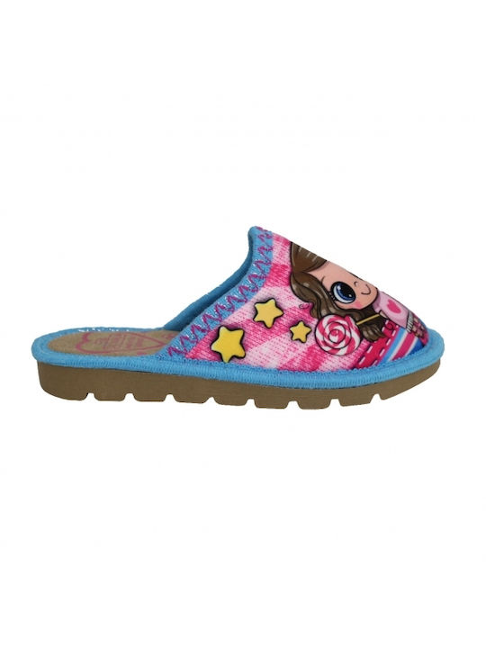 CHILDREN'S SLIPPERS EASYWALK 307A001/T-FUXIA 307A001/T-FUXIA