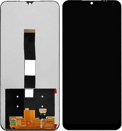 Екран със Сензорен Механизъм за Redmi 9A/9C - Редми 9А/9С (Черен)