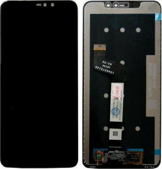 Οθόνη με Μηχανισμό Αφής για Redmi Note 6 Pro (Μαύρο)