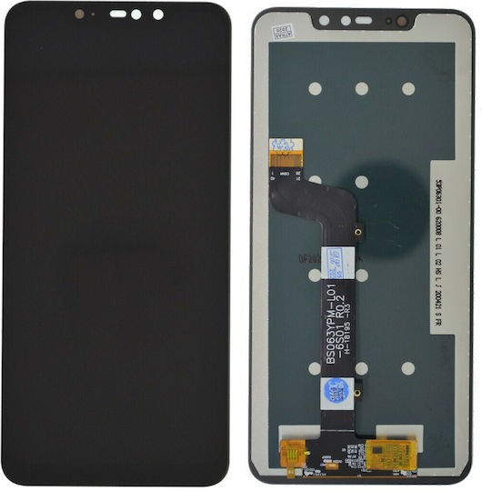 Οθόνη με Μηχανισμό Αφής για Redmi Note 6 Pro (Μαύρο)