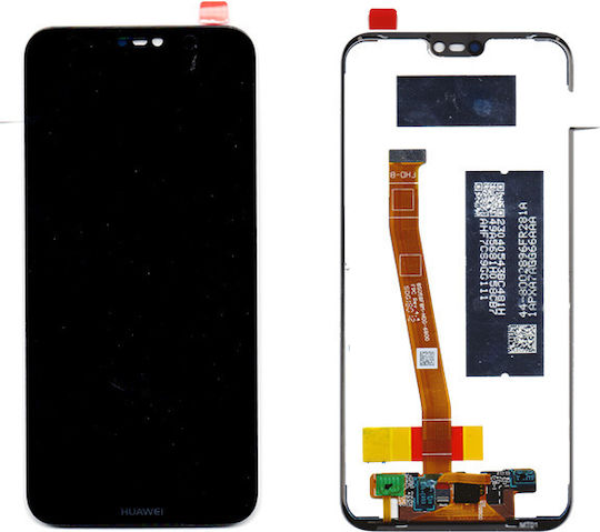 Οθόνη με Μηχανισμό Αφής για Huawei P20 Lite (Μαύρο)