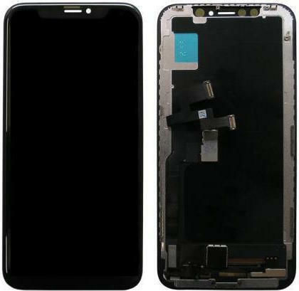 Οθόνη AMOLED με Μηχανισμό Αφής για iPhone X (Μαύρο)