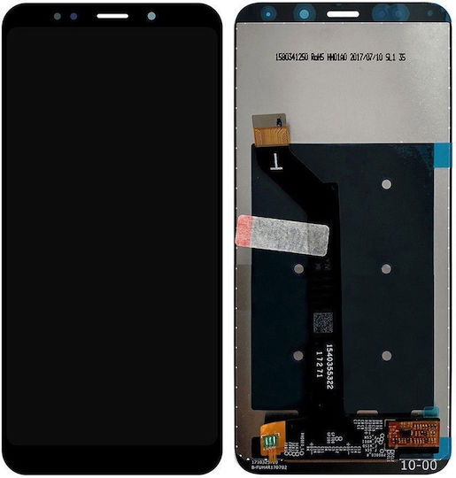 Οθόνη με Μηχανισμό Αφής για Redmi 5 Plus (Μαύρο)