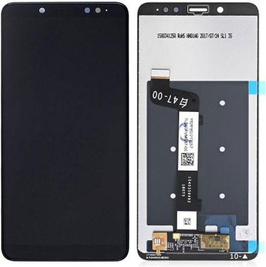 Οθόνη mit Touch-Mechanismus für Redmi Note 5 (Schwarz)