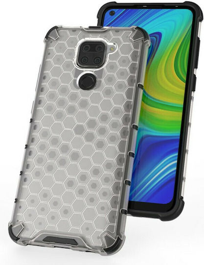 Hurtel Honeycomb Back Cover Πλαστικό Διάφανο (Redmi Note 9)