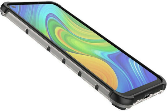 Hurtel Honeycomb Back Cover Πλαστικό Διάφανο (Redmi Note 9)