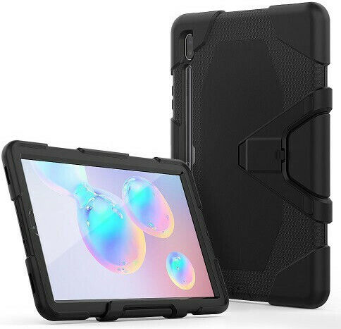 Survive Back Cover Ανθεκτική Μαύρη (Galaxy Tab S6 Lite 10.4)