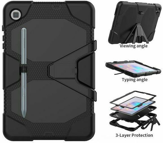 Survive Back Cover Ανθεκτική Μαύρη (Galaxy Tab S6 Lite 10.4)