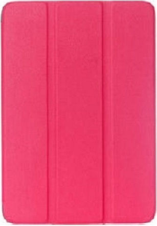 Tri-fold Flip Cover Φούξια / Διάφανο (Galaxy Tab A7 2020/2022)