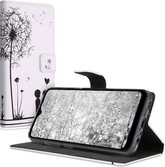 KWmobile Book Δερματίνης Λευκό (LG K41s)