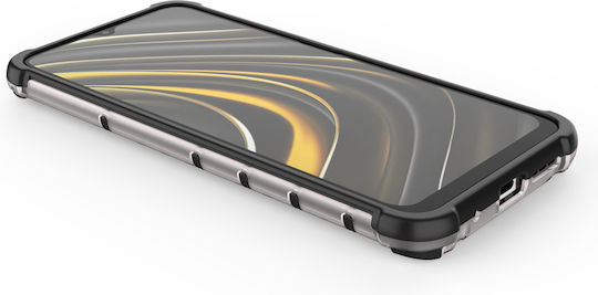 Hurtel Honeycomb Back Cover Σιλικόνης Διάφανο (Poco M3 / Redmi 9T)