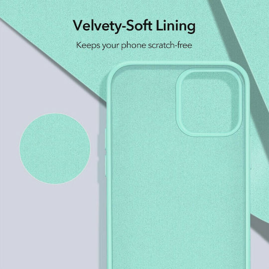 ESR Cloud Back Cover Silicone Green (iPhone 12 / 12 Pro)