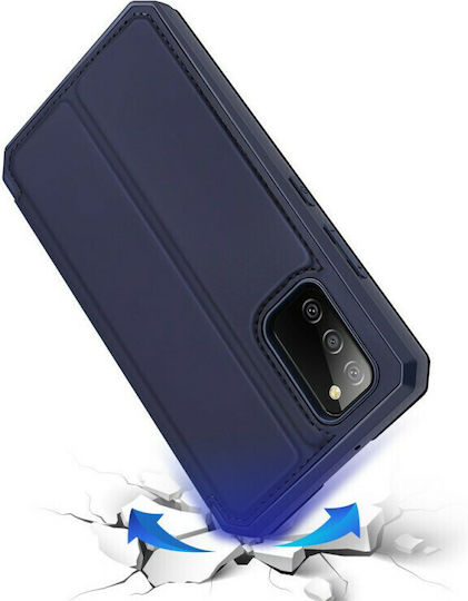 Dux Ducis Skin X Book Δερματίνης Μπλε (Galaxy A02s)