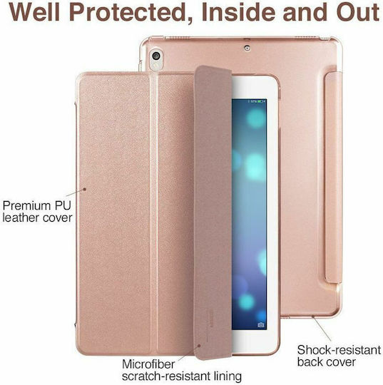 ESR Yippee Flip Cover Ροζ Χρυσή (iPad Air 2019 / iPad Pro 2017 10.5")