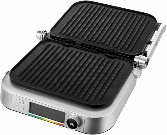 Sencor Сандвич тостер грил с подвижни плочи 2100W Inox