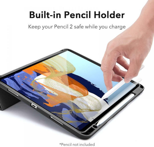 ESR Rebound Pencil Klappdeckel Schware (iPad Pro 2021 11")