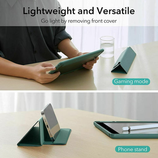 ESR Rebound Hybrid Flip Cover Green iPad 2019/2020/2021 10.2''