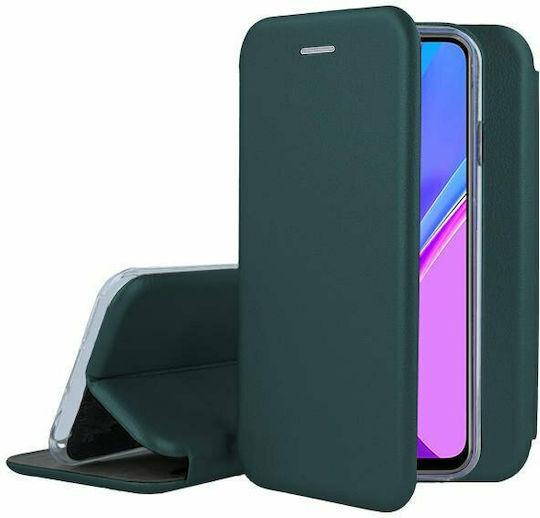 Forcell Elegance Diva Book Δερματίνης Πράσινο (Redmi 9)