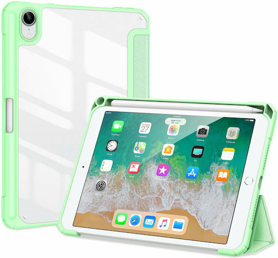 Dux Ducis Toby Flip Cover Δερματίνης Πράσινο (iPad mini 2021)