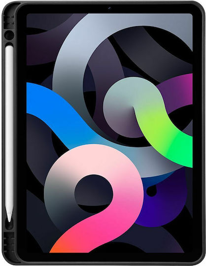 Spigen Liquid Air Folio Klappdeckel Schwarz für iPad Air 2020/2022