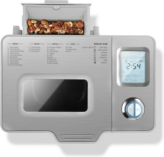 Sencor Bread Maker 550W with Container Capacity 900gr and 23 Baking Programs