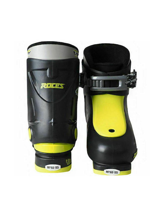 Roces Idea Up Kinder Skischuhe Black/LIme