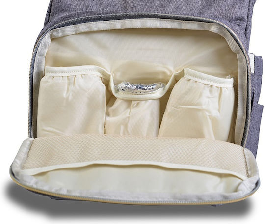 Cangaroo Diaper Bag Amelia 107349 Grey 39x16.5x43cm.