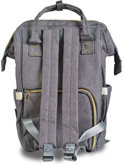 Cangaroo Diaper Bag Amelia 107349 Grey 39x16.5x43cm.