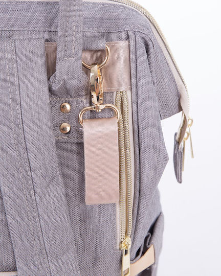 Kikka Boo Diaper Bag Siena Beige 27x21x42cm.
