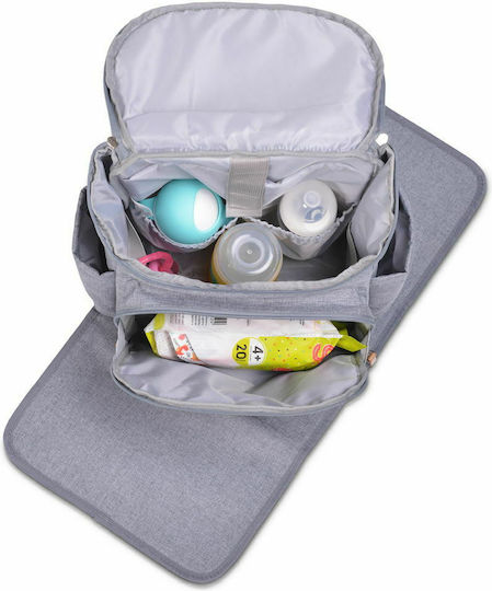 Cangaroo Diaper Bag Megan 108358 Grey 43x37x46cm.