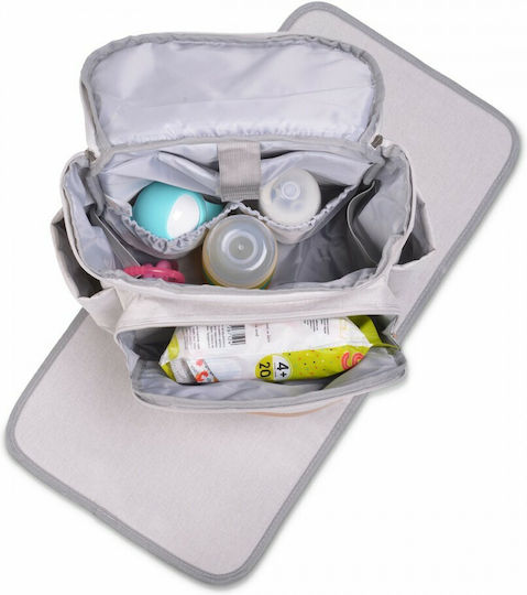 Cangaroo Diaper Bag Megan 108358 Grey 43x37x46cm.