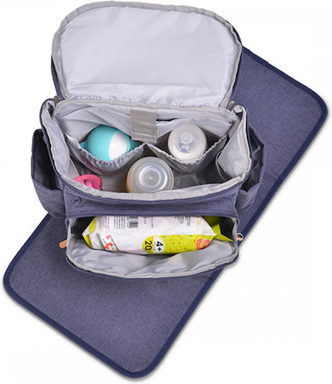 Cangaroo Diaper Bag Megan 108359 Blue 43x37x46cm.