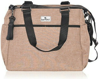 Lorelli Diaper Handbag Maya Beige 57x14x38cm