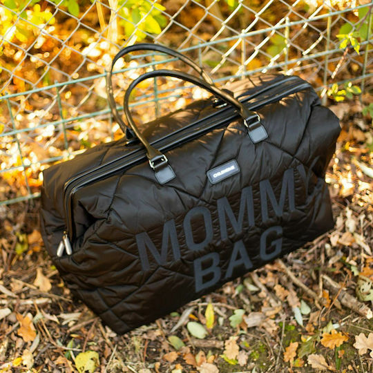 Childhome Shoulder/Hand Diaper Bag Mommy BR75833 Black 55x30x40cm.